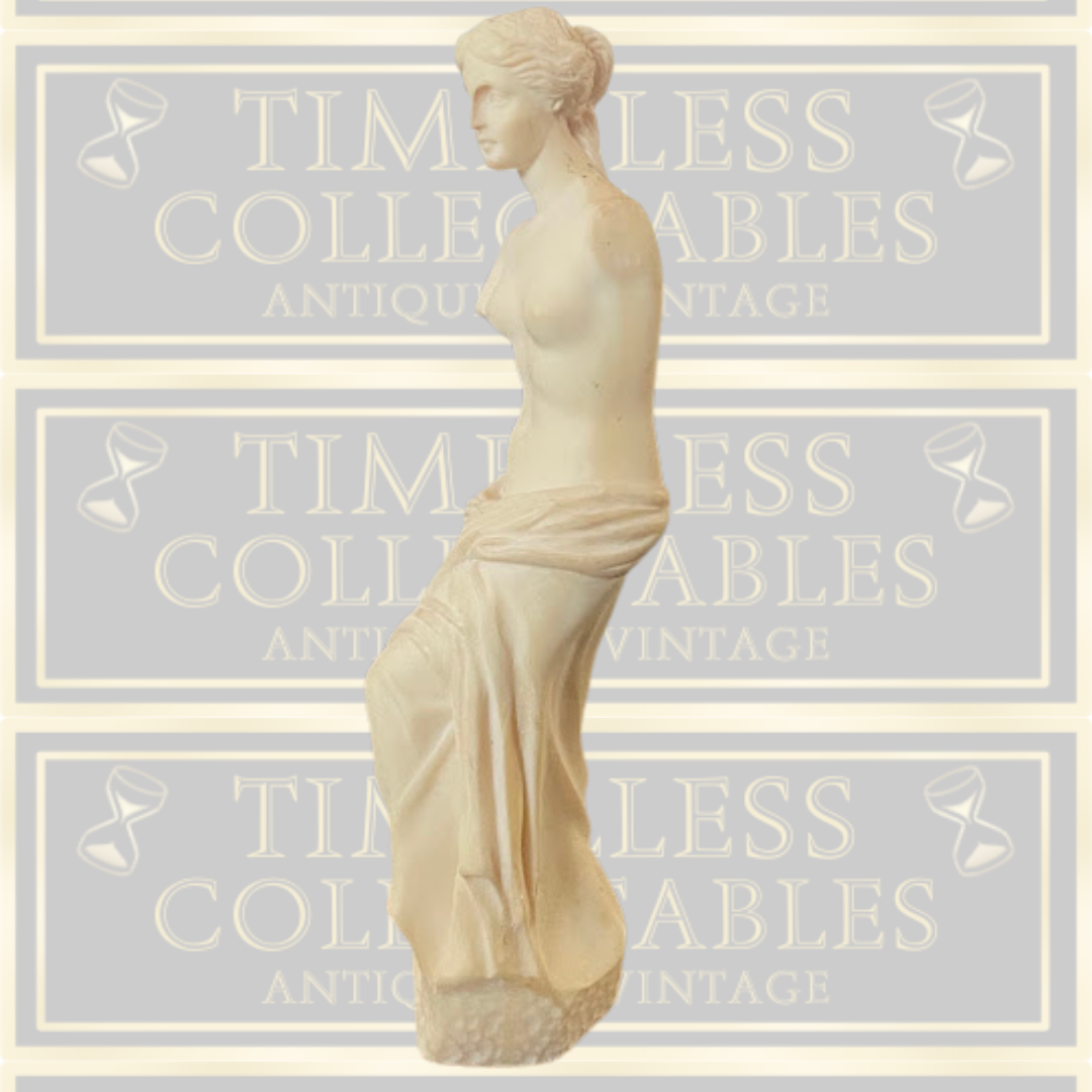 Vintage Art Sculpture A.Santini Venus De Milo Statue