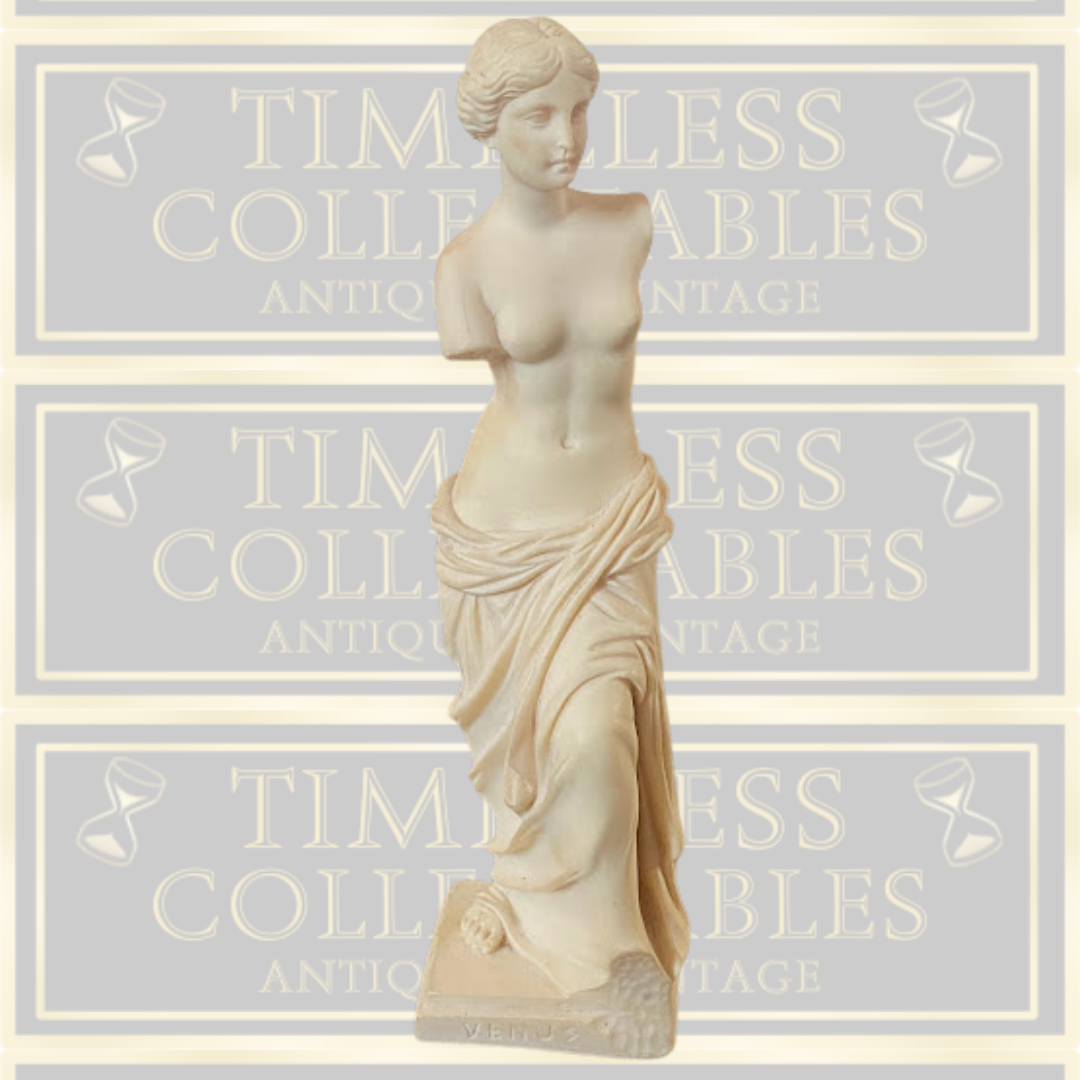 Vintage Art Sculpture A.Santini Venus De Milo Statue