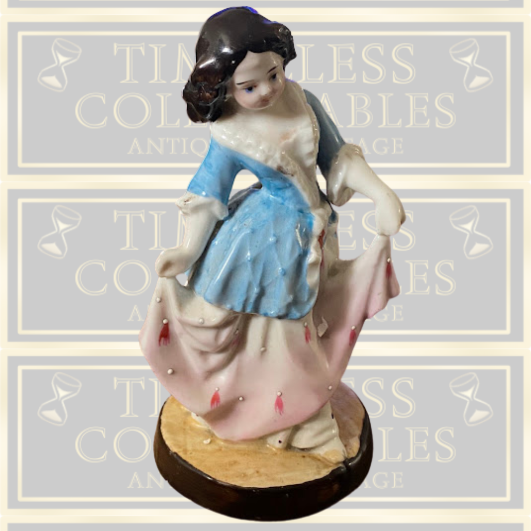 Antique Sèvres Porcelain Lady Figurine