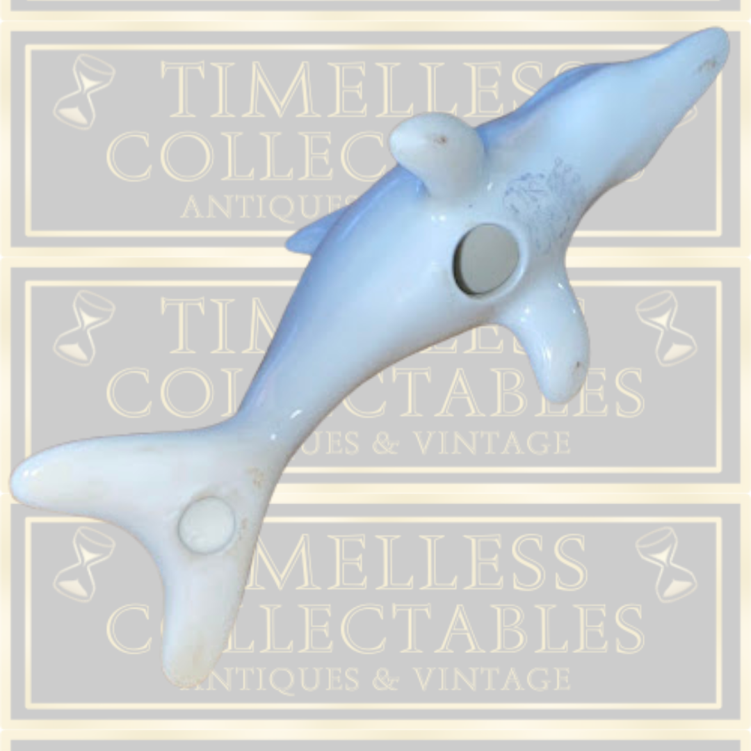 Vintage Royal Porcelain Dolphin Figurine