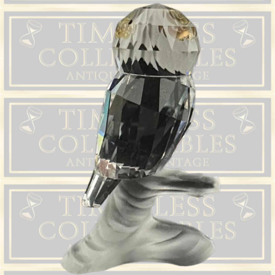 Vintage Swarovski Crystal Owl
