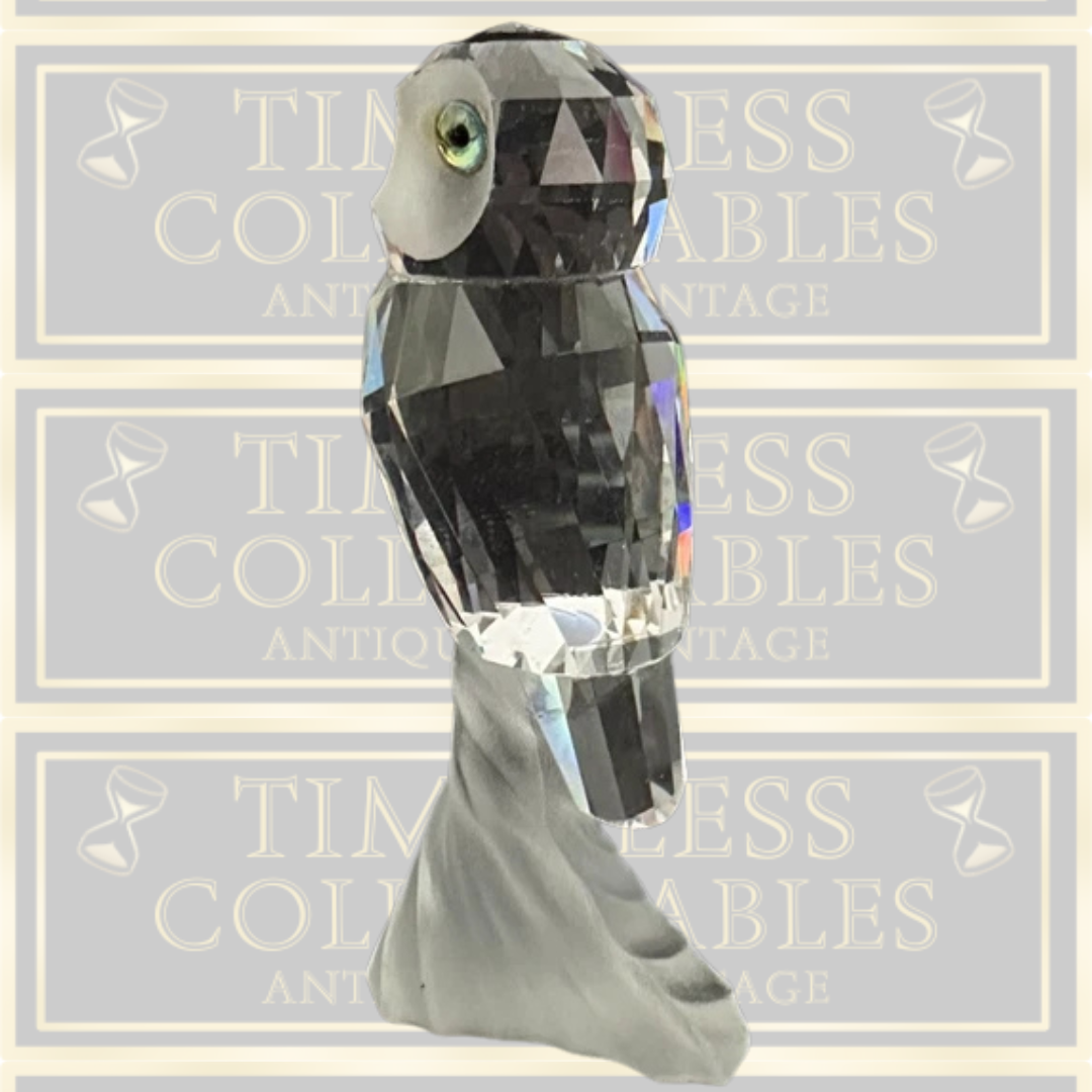 Vintage Swarovski Crystal Owl