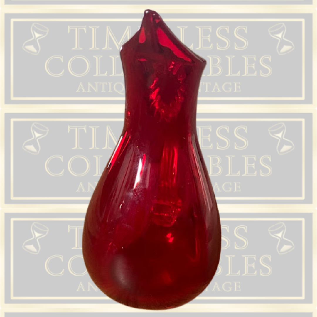 Vintage Whitefriars Glass Sparrow Beak Jug