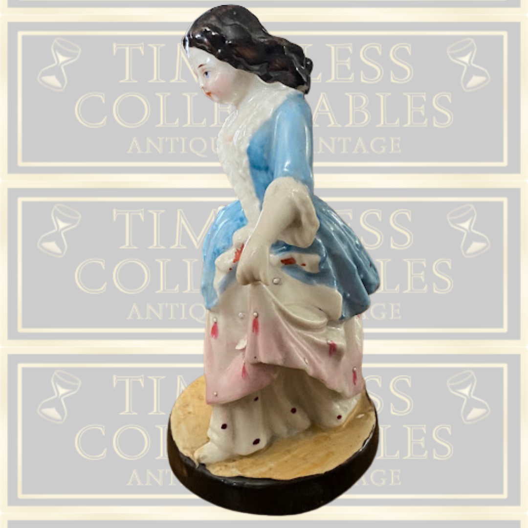 Antique Sèvres Porcelain Lady Figurine