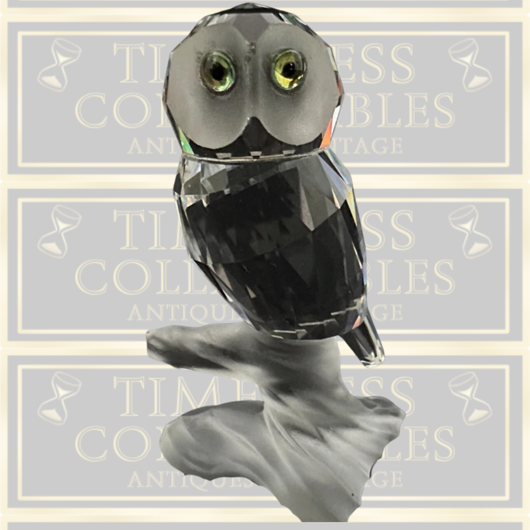 Vintage Swarovski Crystal Owl