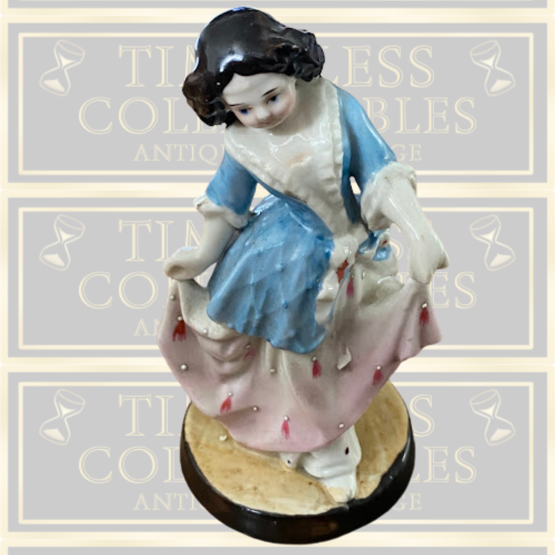 Antique Sèvres Porcelain Lady Figurine