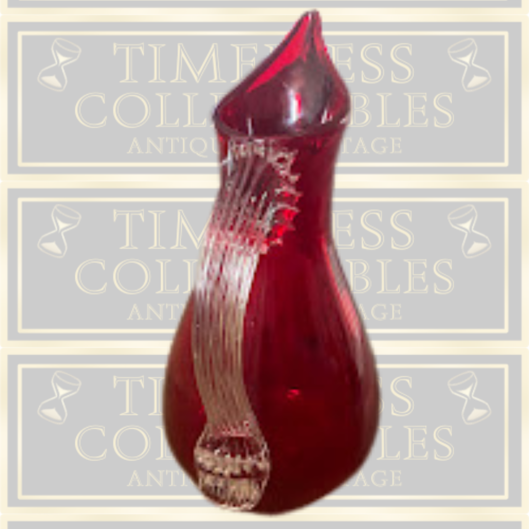 Vintage Whitefriars Glass Sparrow Beak Jug