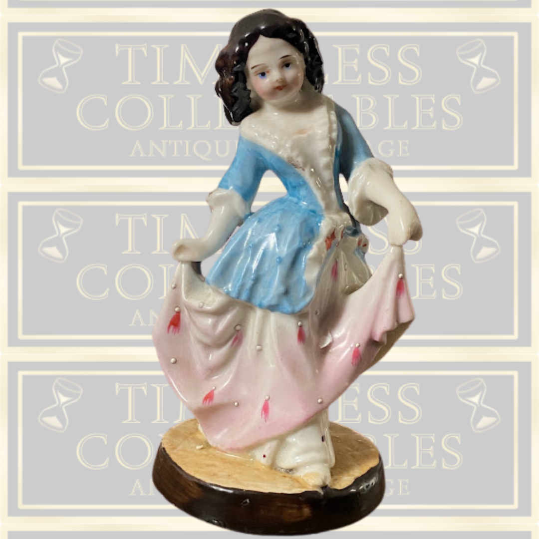 Antique Sèvres Porcelain Lady Figurine
