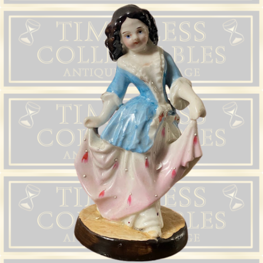 Antique Sèvres Porcelain Lady Figurine