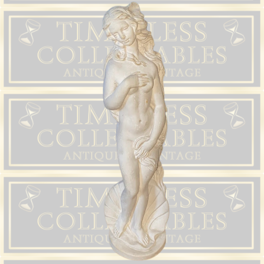Vintage Sculpture Birth of Venus
