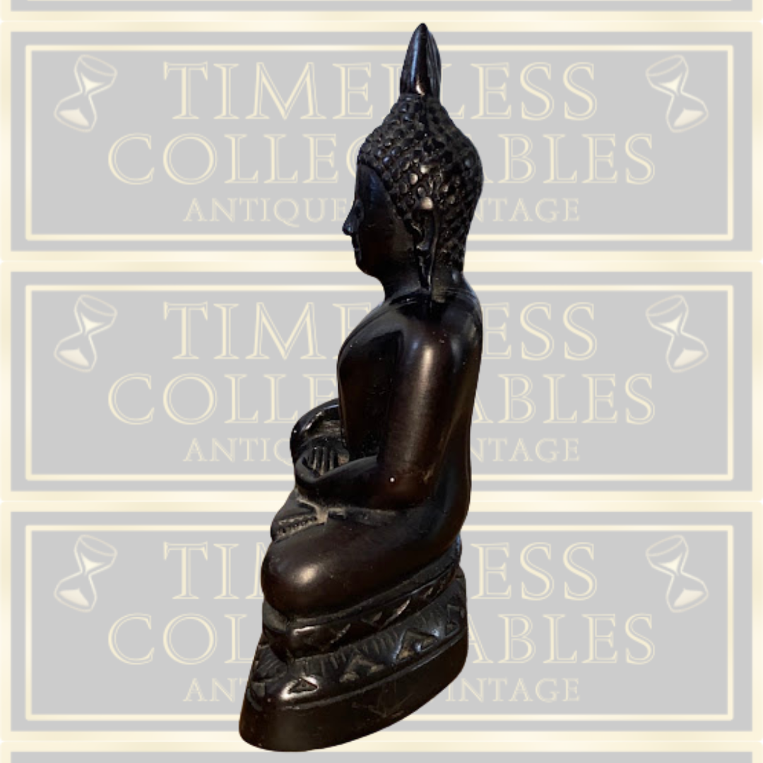 Vintage Thai Somdej Toh Buddhist Buddha Monk