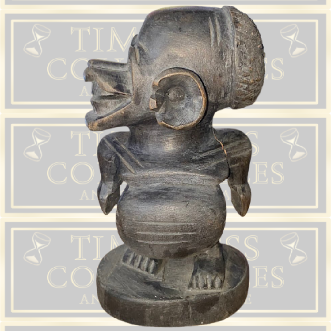 Vintage African Ancestrial art Small Wooden Big Booty Katumo Carving