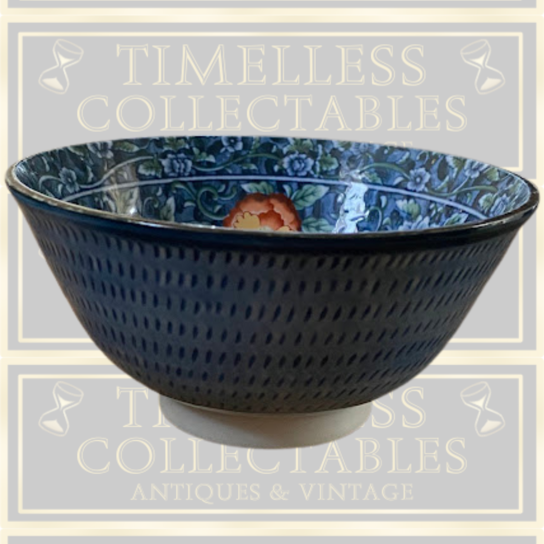 Vintage Japanese Arita Juzan Gama Namasu Soup Cereal Bowl