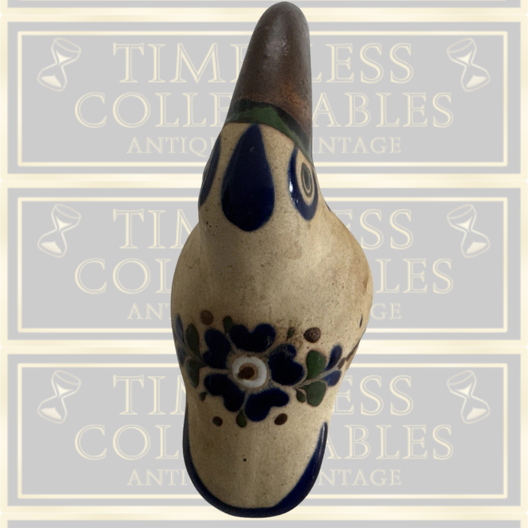 Vintage Folk Art Mexican Tonala Toucan