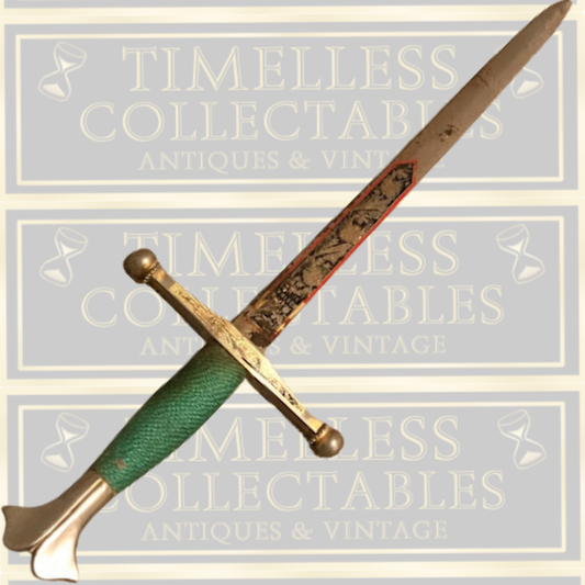 Vintage Spanish Decorative Wall Decor Sword