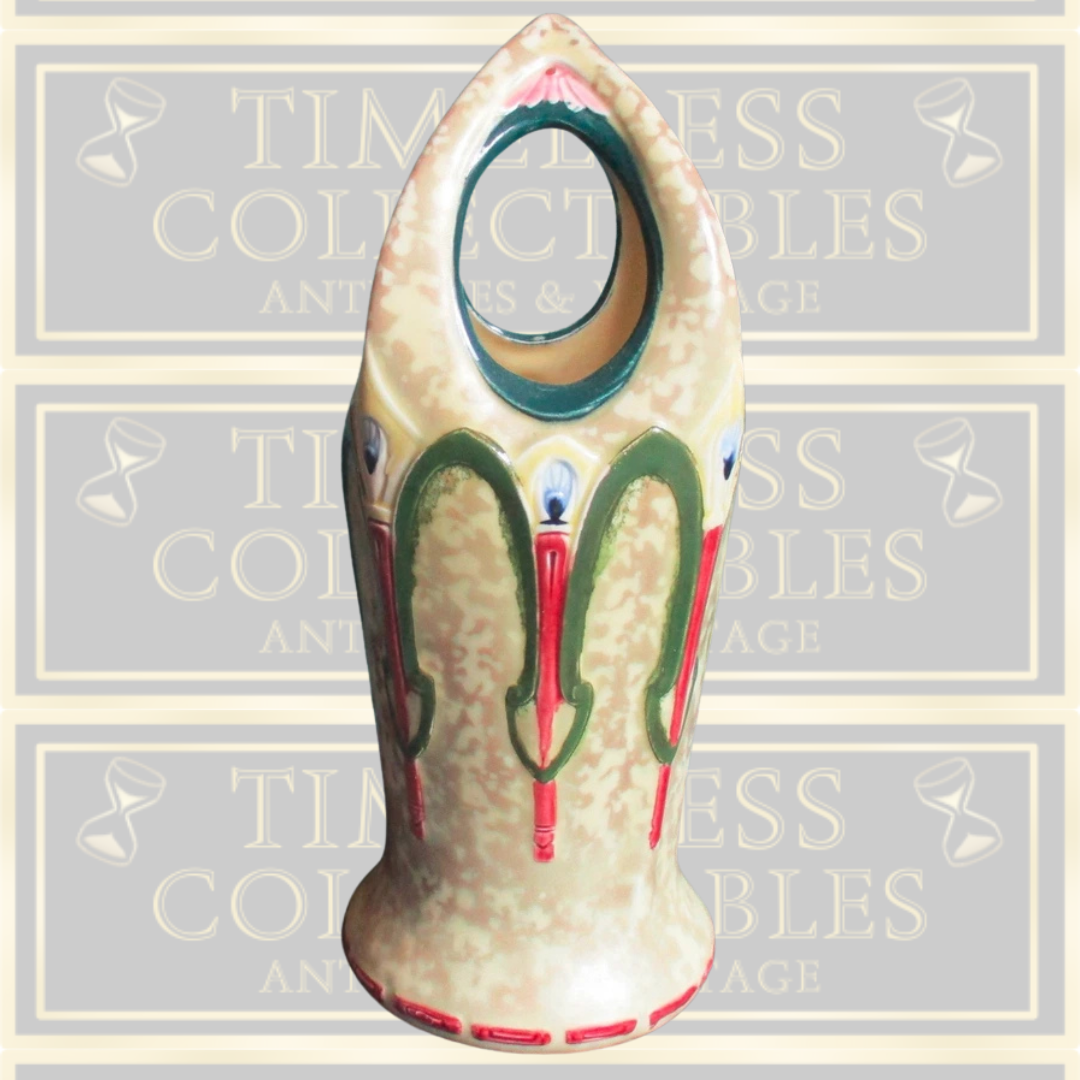 Vintage Royal Dux Bohemian Cathedral Vase