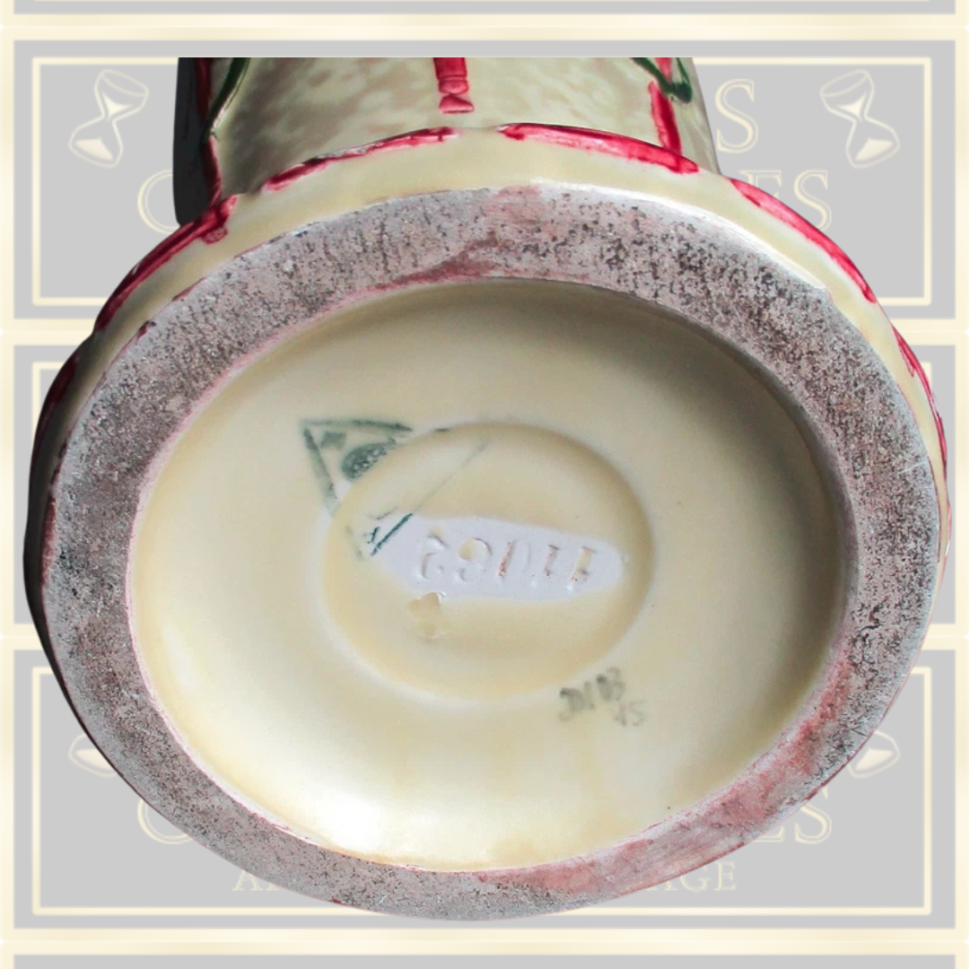 Vintage Royal Dux Bohemian Cathedral Vase