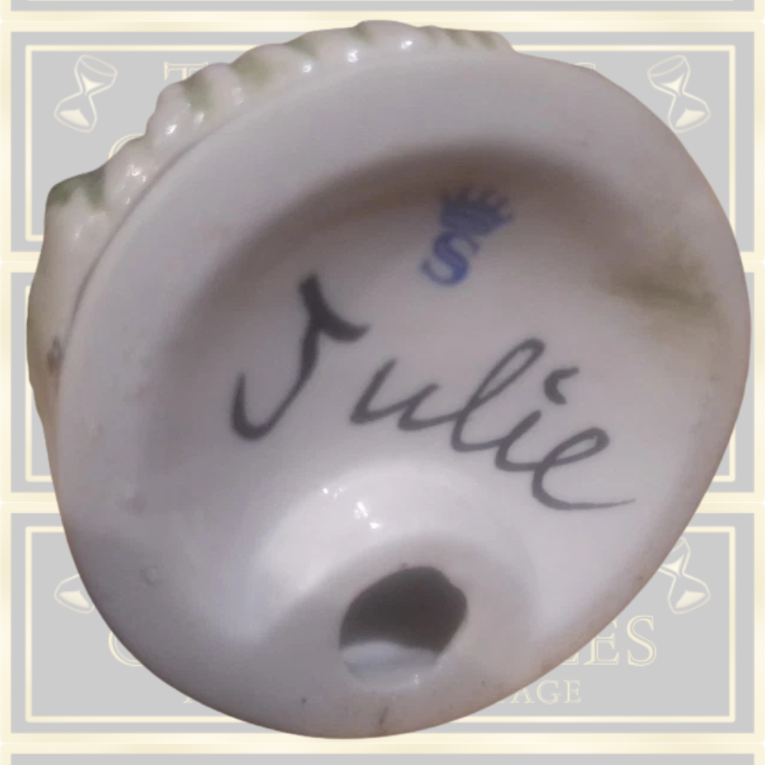 Victorian Continental Ceramic Figurines Man and Lady Pair