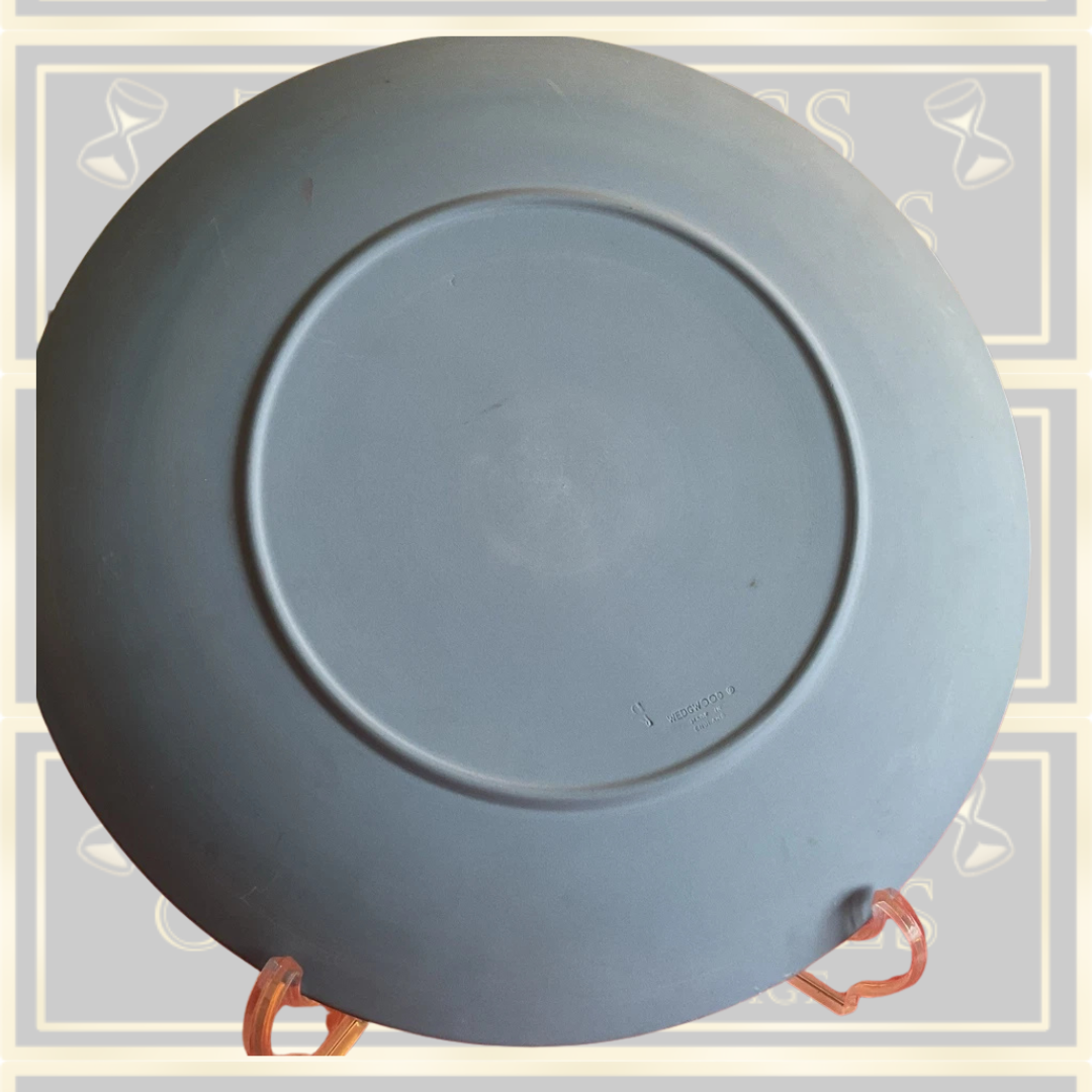 Wedgwood Blue Jasperware American Bicentennial Independence Day Plate