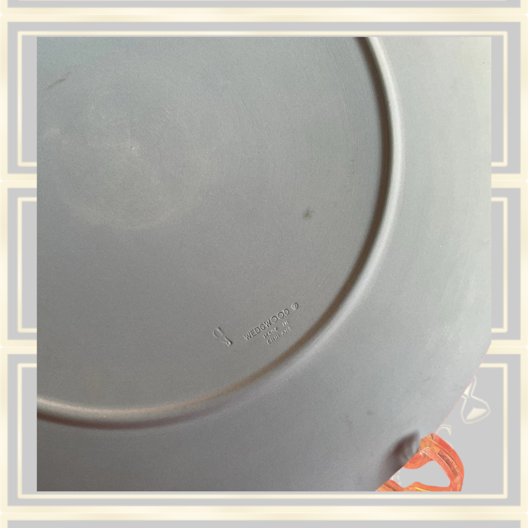 Wedgwood Blue Jasperware American Bicentennial Independence Day Plate