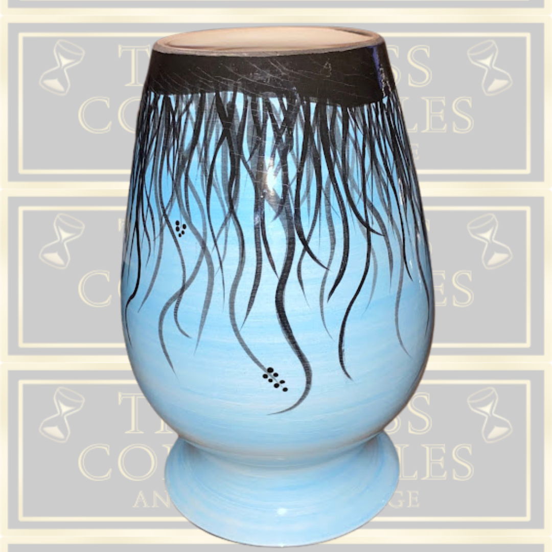 Vintage Robins Egg Blue Sea Vase