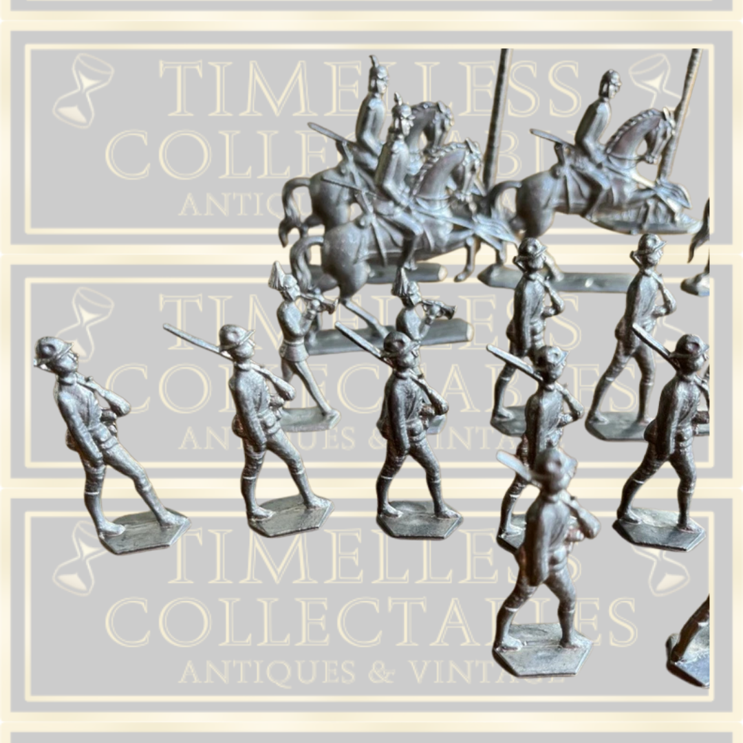 Vintage Toy Lead Solders Set