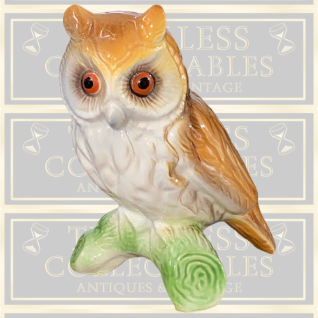Vintage Jema Holland owl Figurine