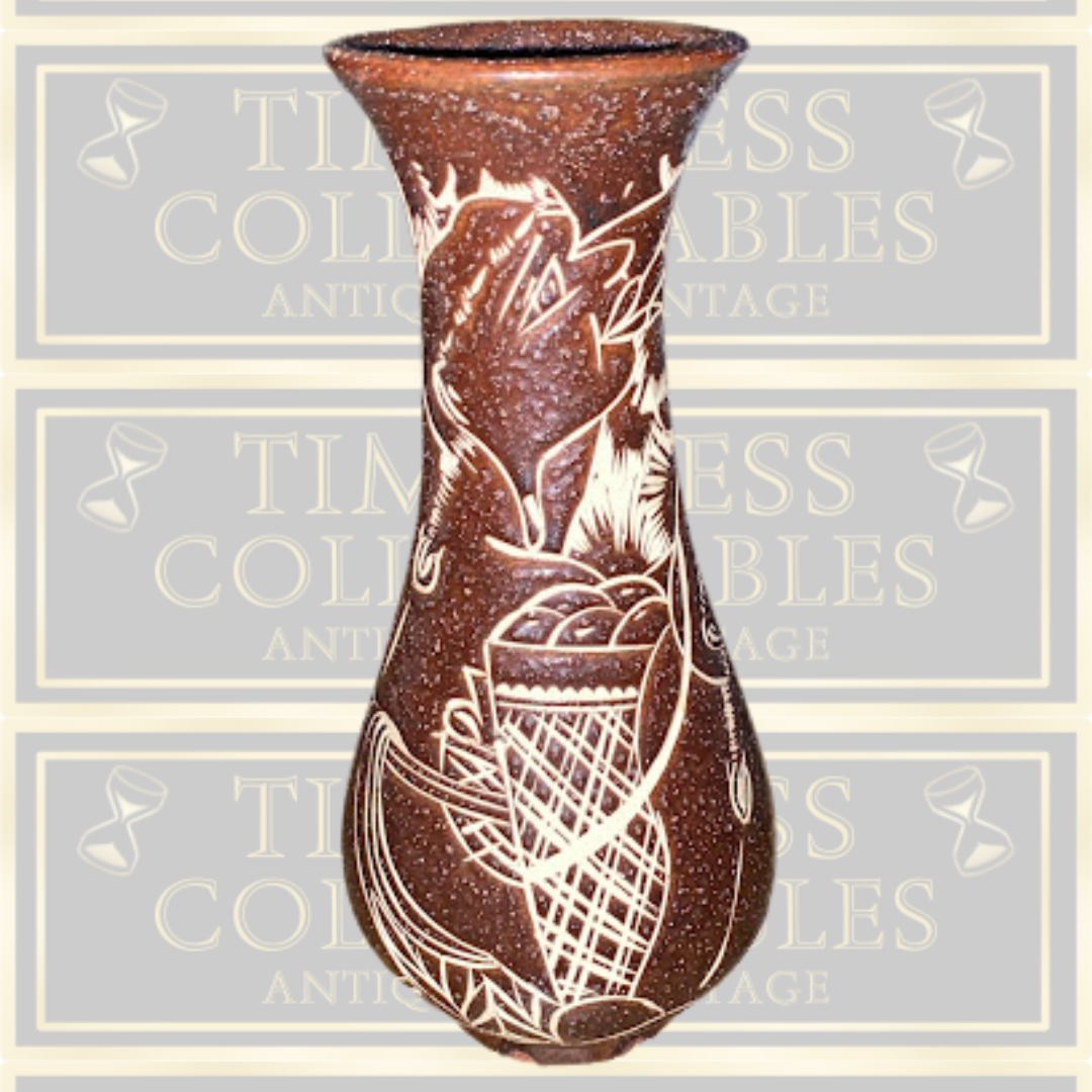 Vintage Sarawak Bohemian Vase