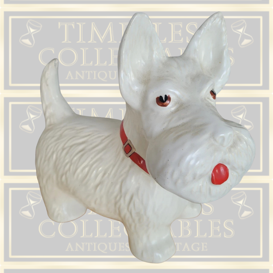 Vintage Price Kensington Large Porcelain West Highland Terrier Dog