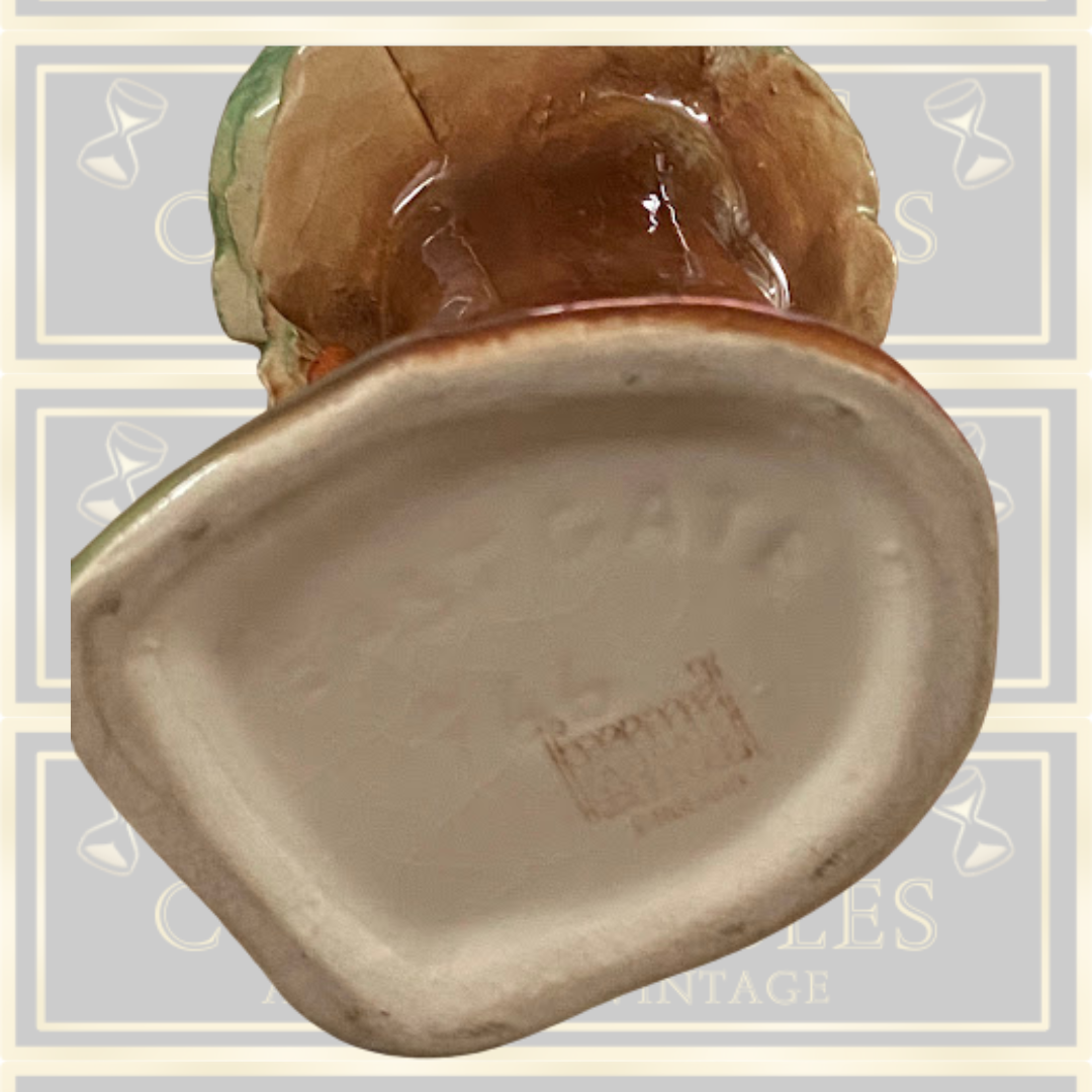 Vintage eastgate fawn and tree vase