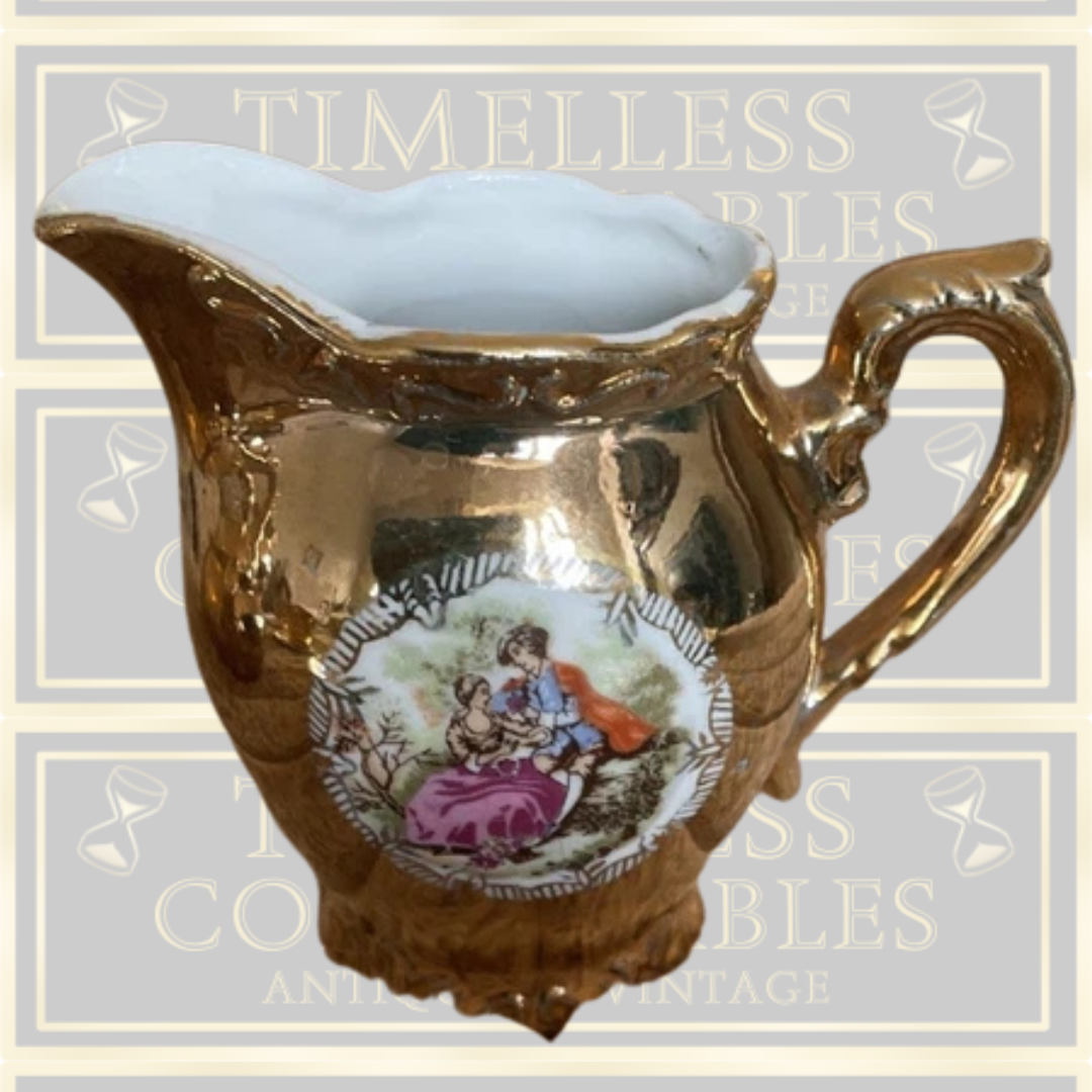 Vintage Gold Plated Japan Tea Set