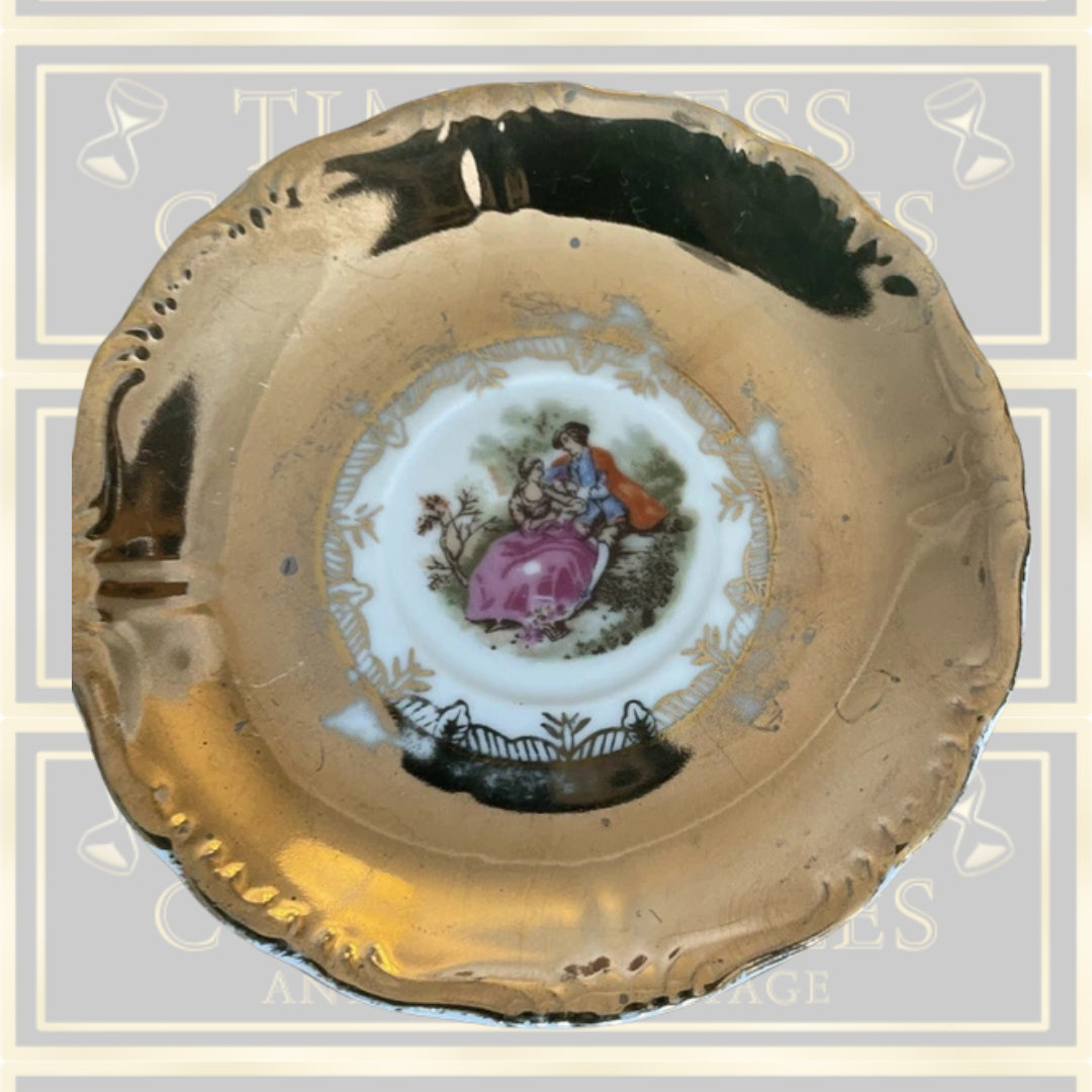 Vintage Gold Plated Japan Tea Set