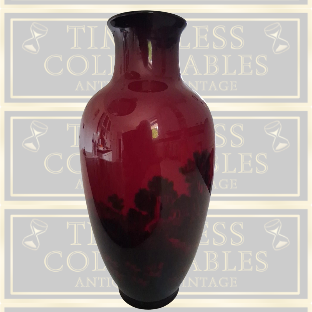 Vintage Royal Doulton Flambe Vase