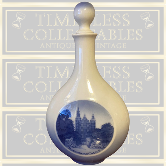 Royal Copenhagen Cherry Heering Liqueur Decanter Rosenborg Castle Scene