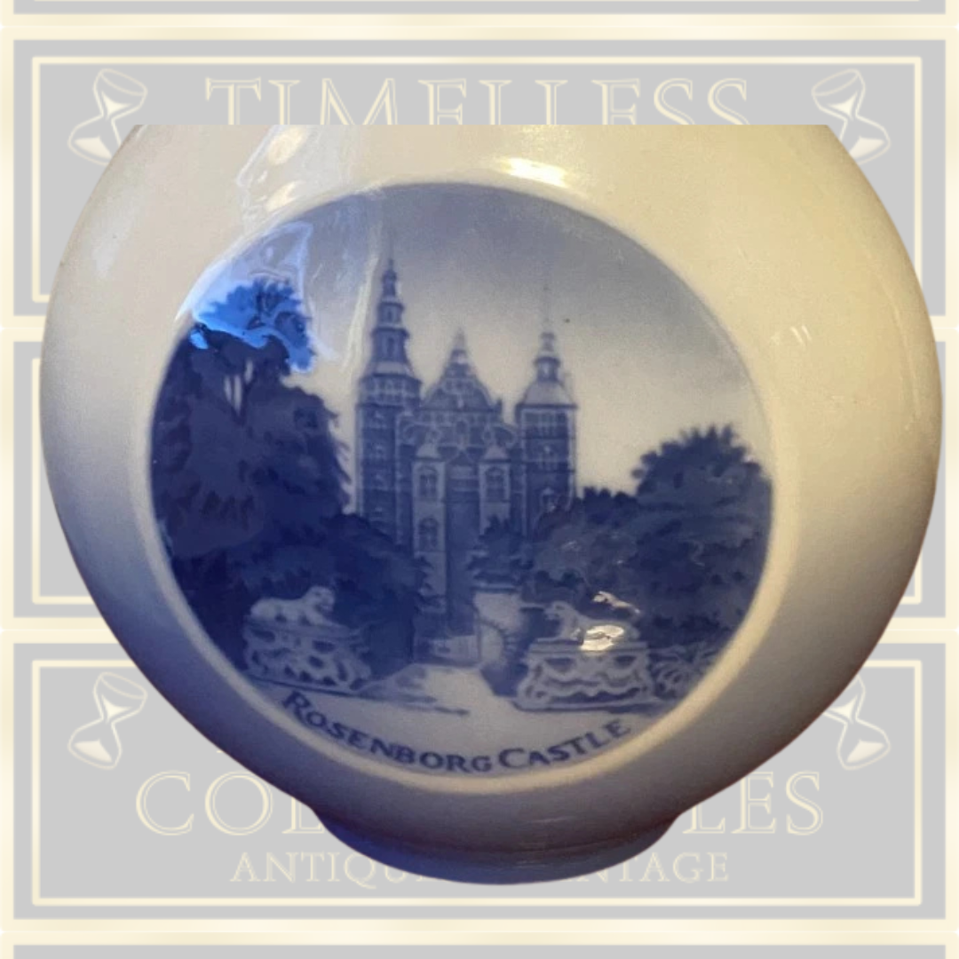 Royal Copenhagen Cherry Heering Liqueur Decanter Rosenborg Castle Scene