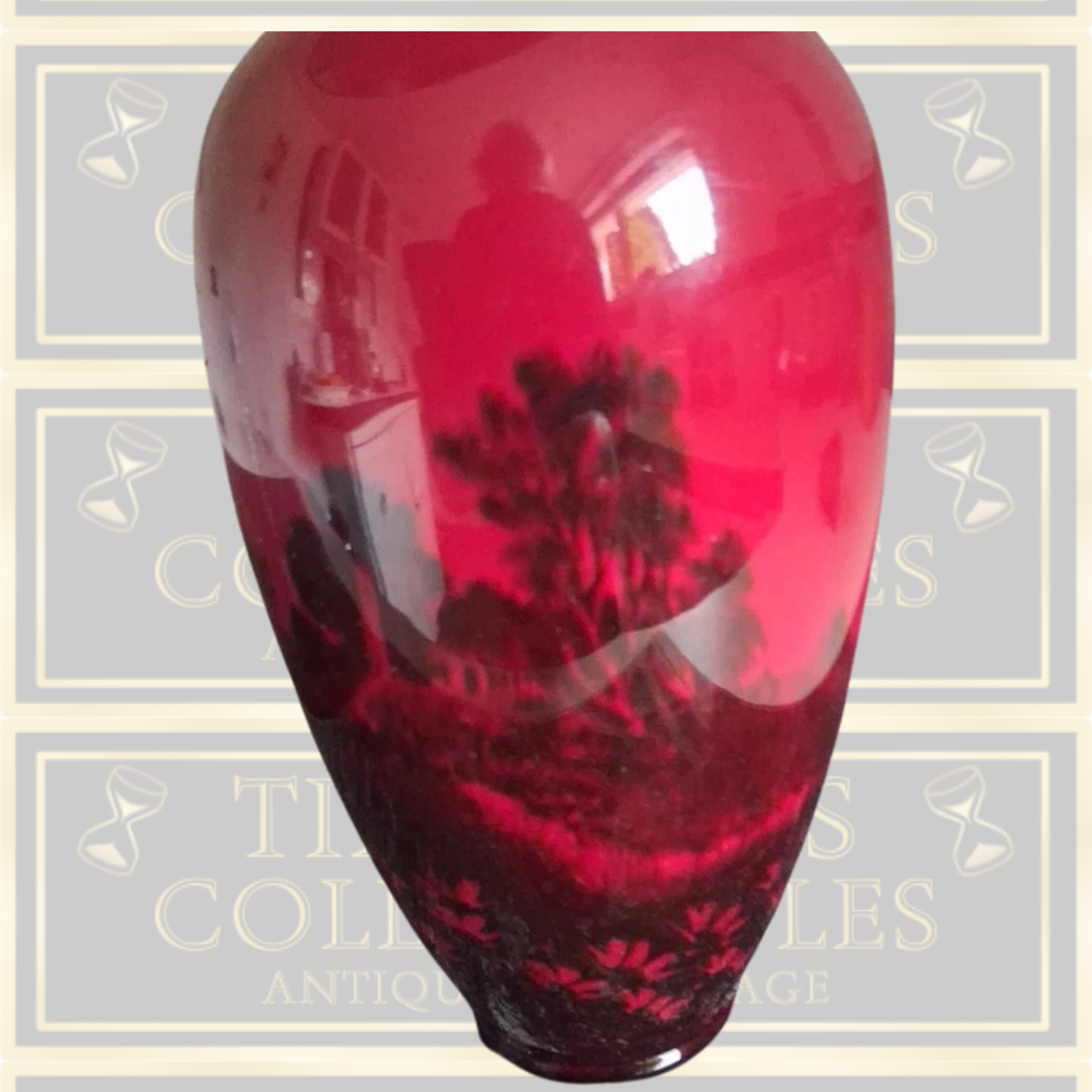 Vintage Royal Doulton Flambe Vase