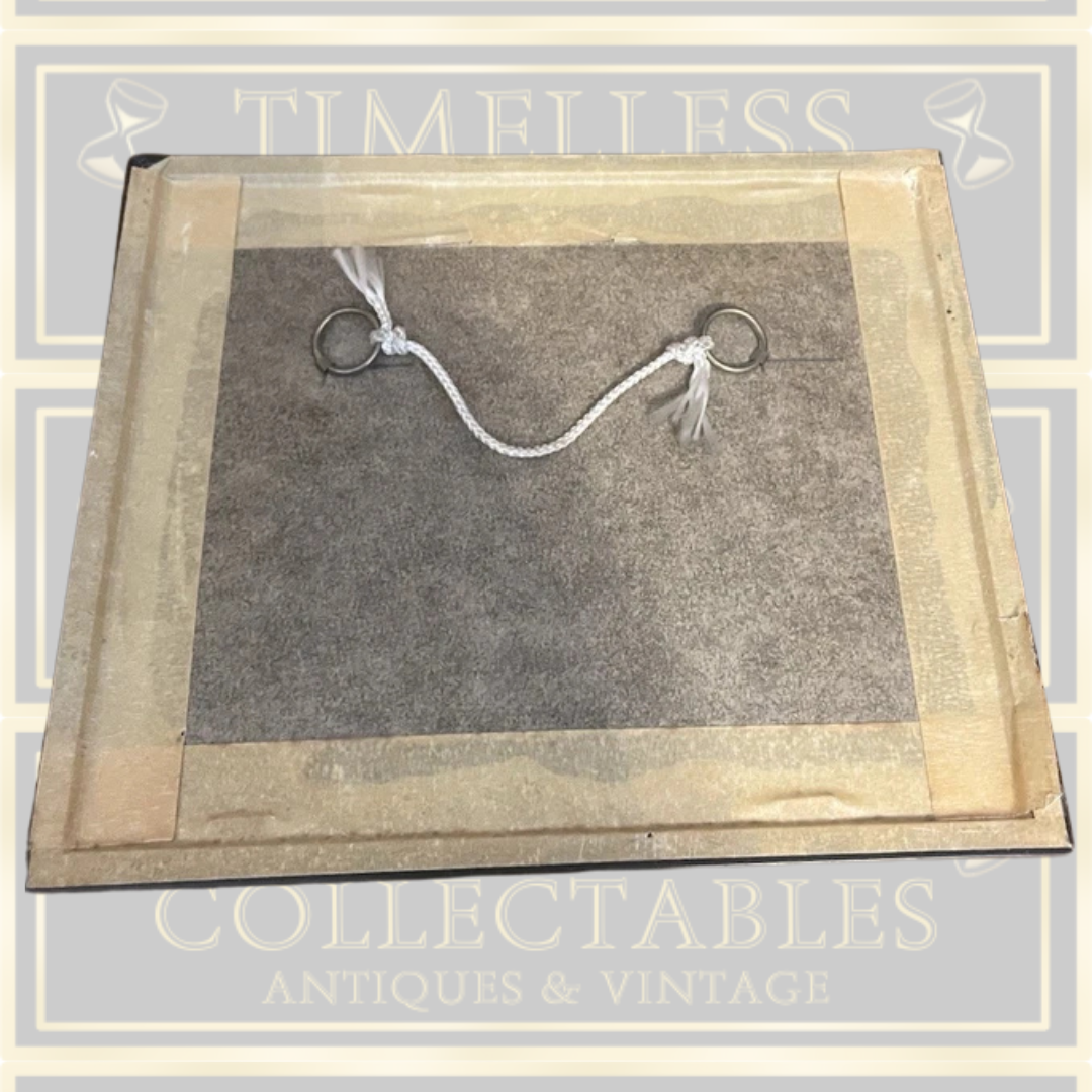 Two Vintage Egyptian Papyrus Paintings