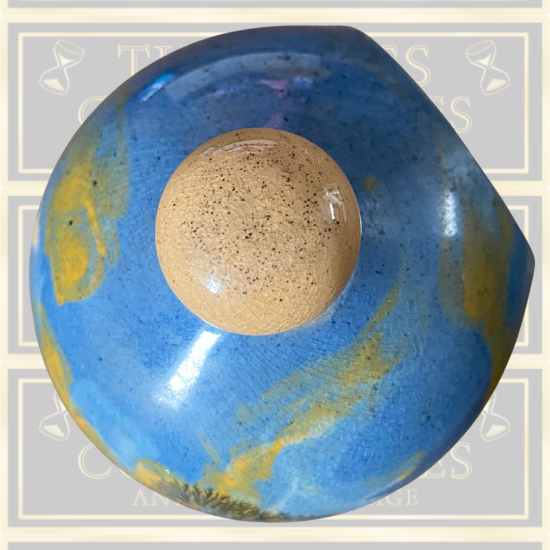 Vintage Boscastle Studio Pottery Salt Pig Pot