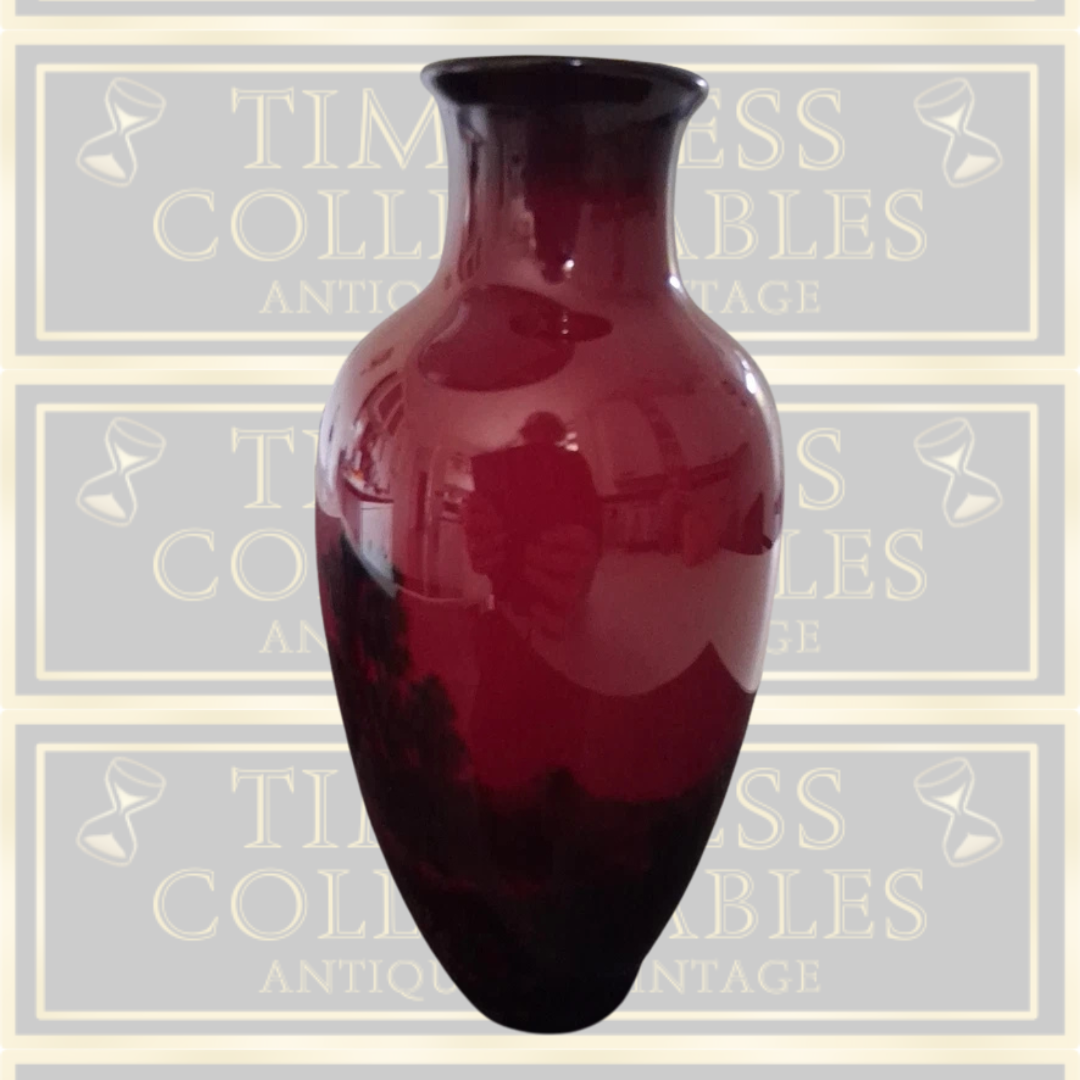 Vintage Royal Doulton Flambe Vase