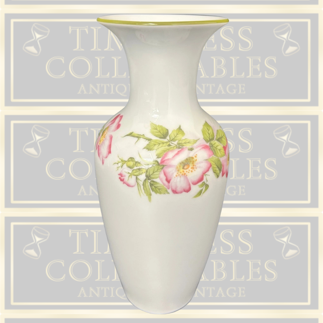 Vintage Royal Porzellan Bavaria KPM Handarbeit Floral Vase