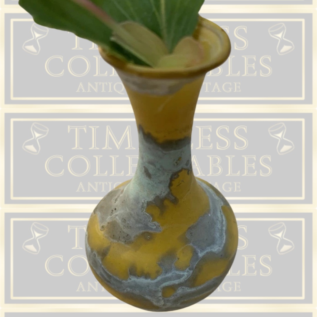 Vintage A & K Yaghmour Holyland Small Glass Vase