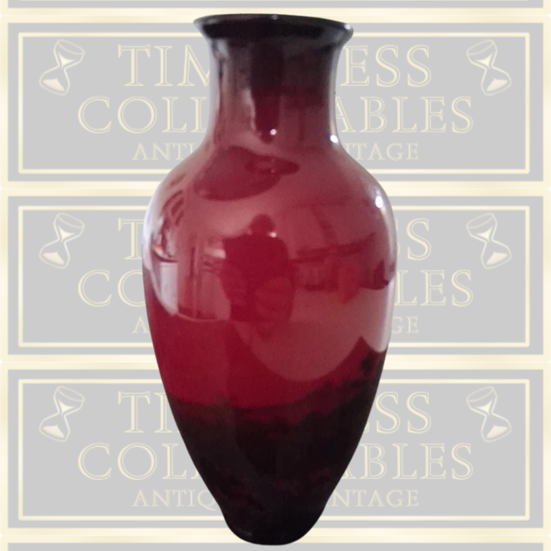 Vintage Royal Doulton Flambe Vase