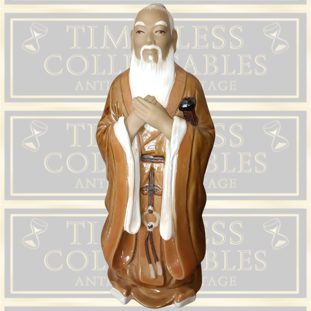 Vintage Shiwan Mudman -Xian - Wise Man Large Figurine