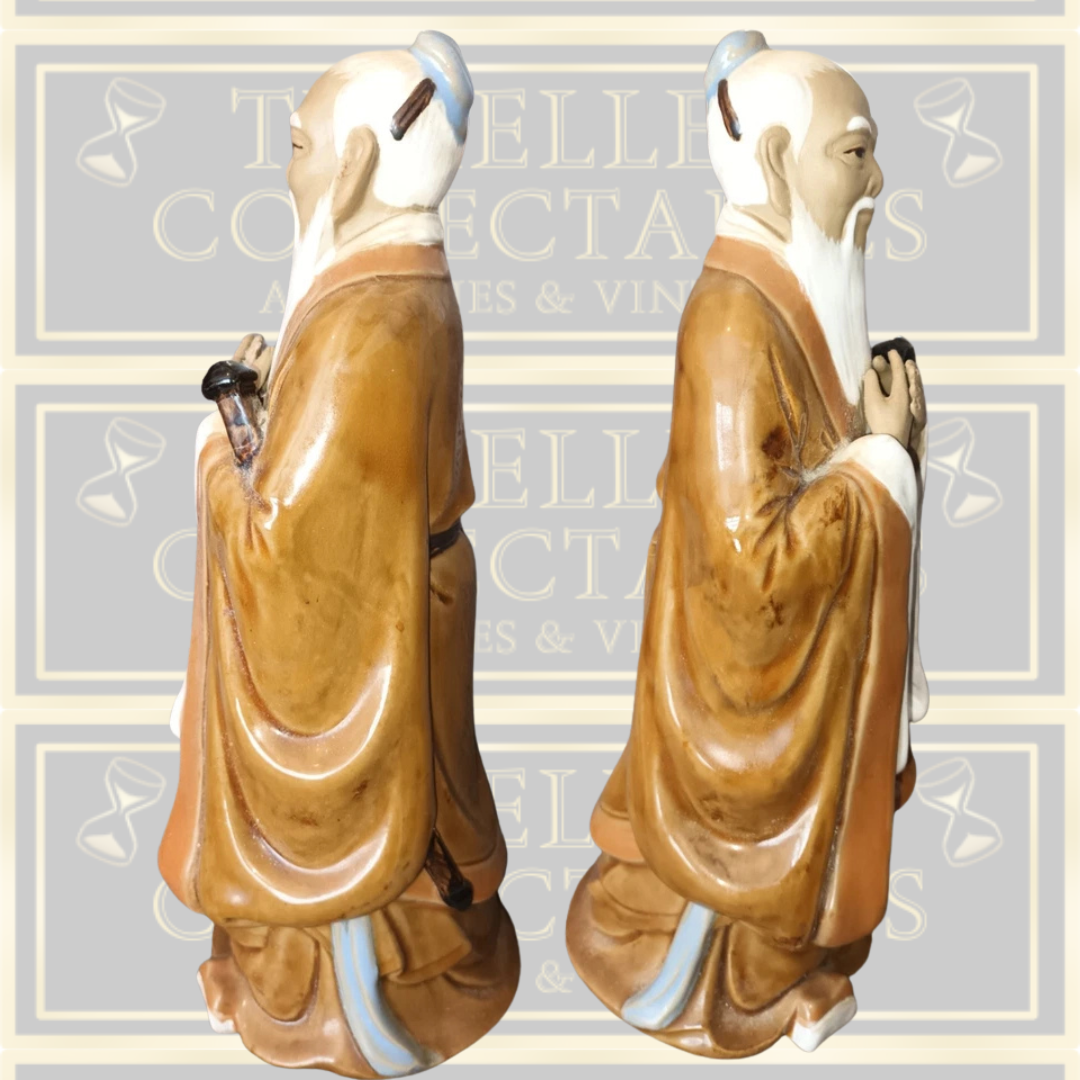 Vintage Shiwan Mudman -Xian - Wise Man Large Figurine