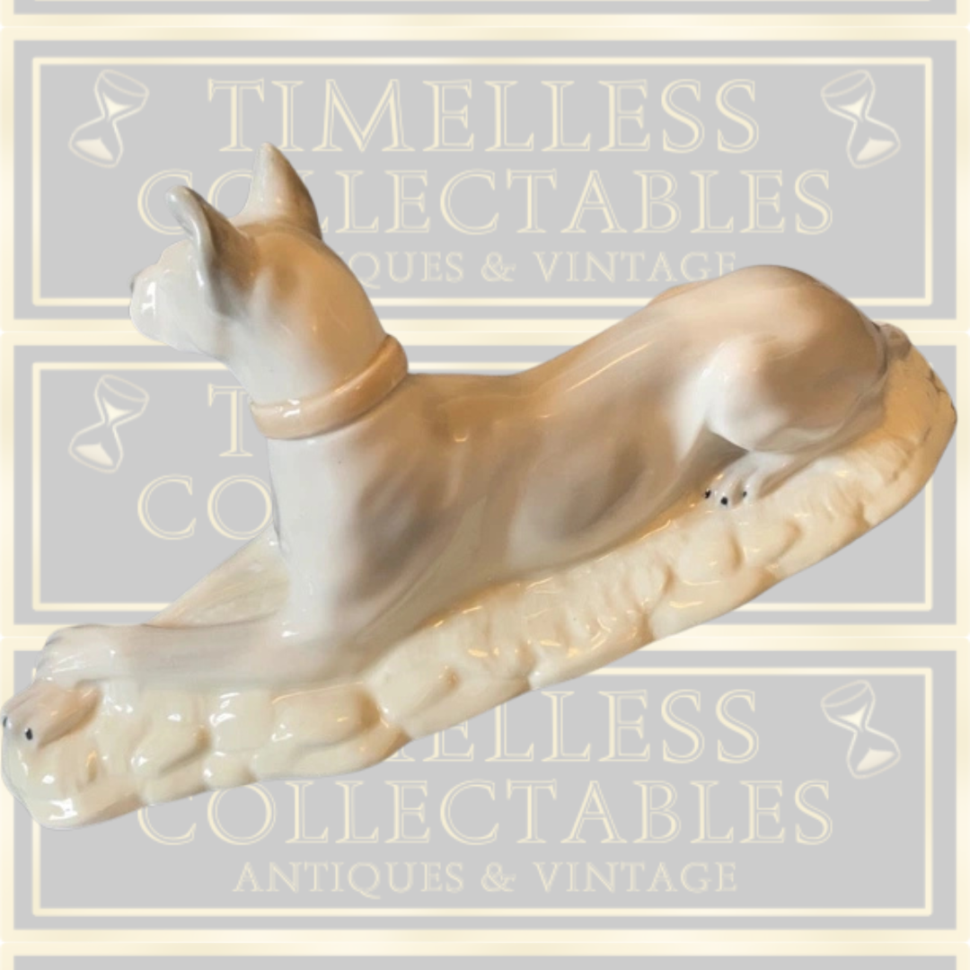 Vintage Jango Ceramics Great Dane Statue