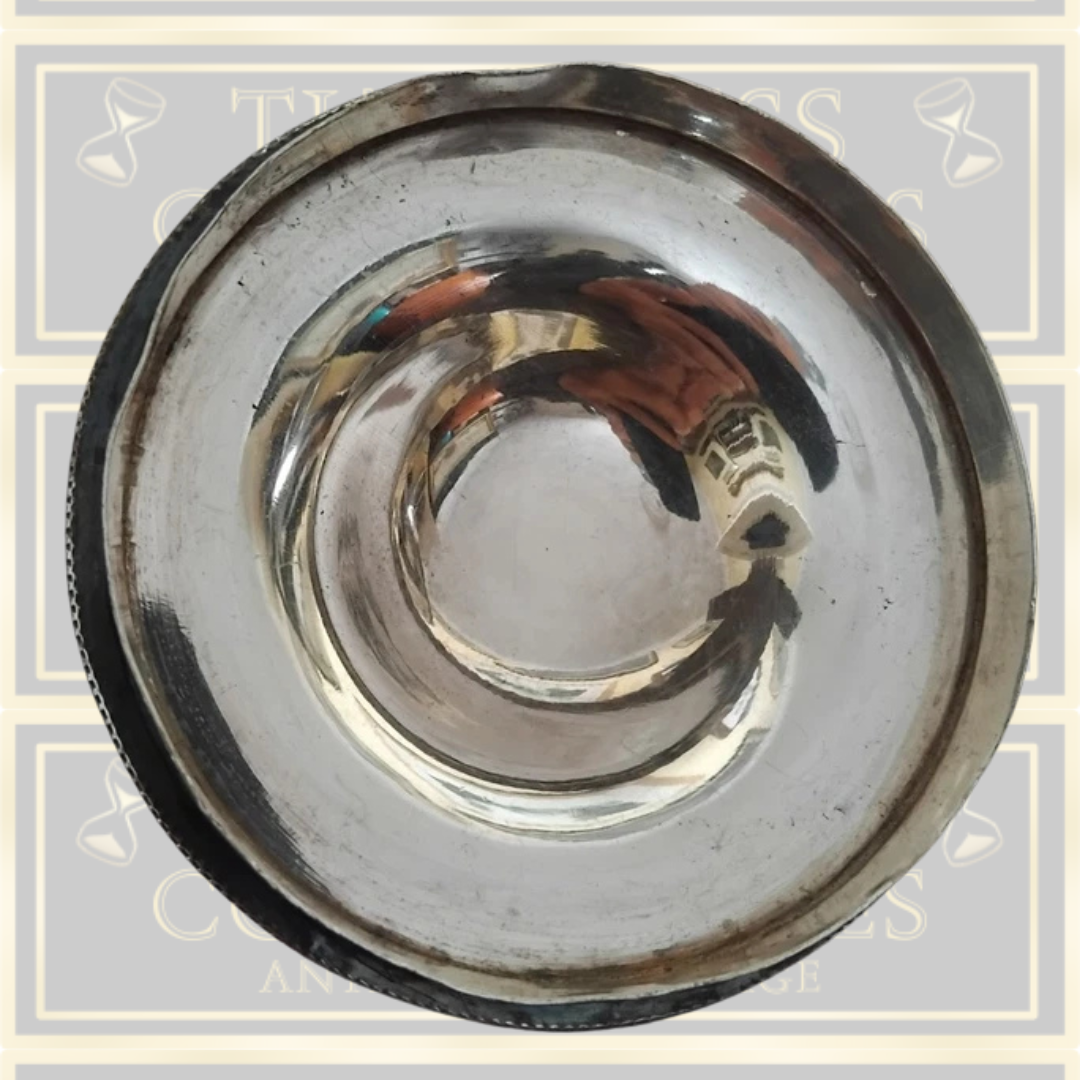 Antique Victorian Silver Plated Tea Caddy