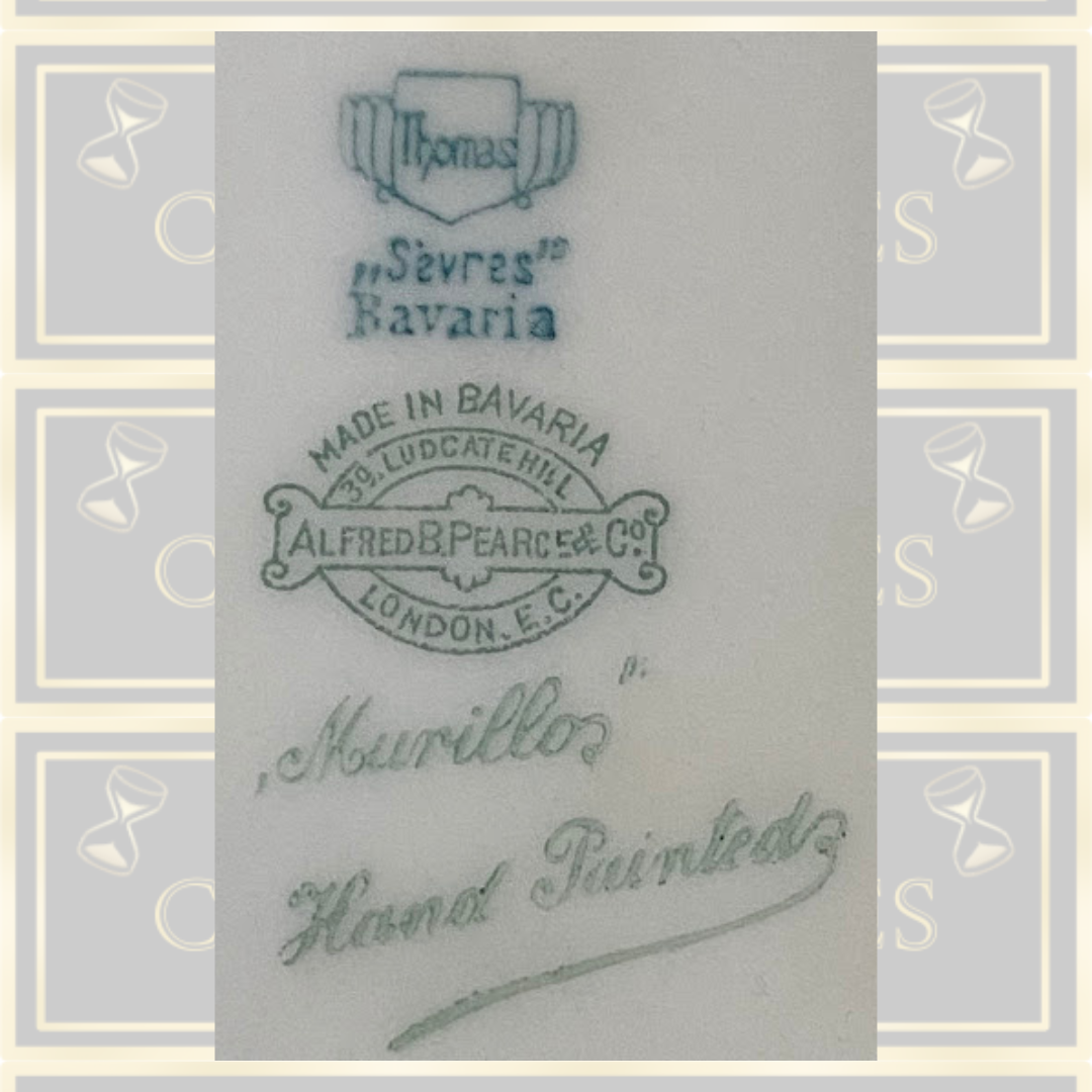 Vintage Thomas Sevres Bavaria Apple Wall Plate