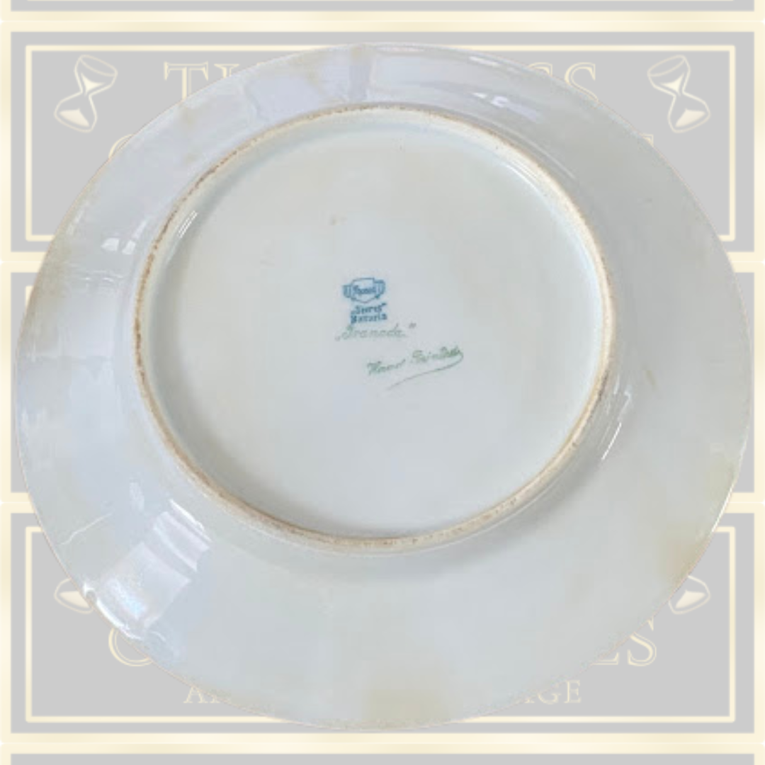 Vintage Thomas Sevres Bavaria Pear Wall Plate