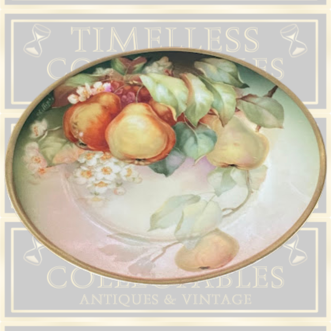 Vintage Thomas Sevres Bavaria Pear Wall Plate