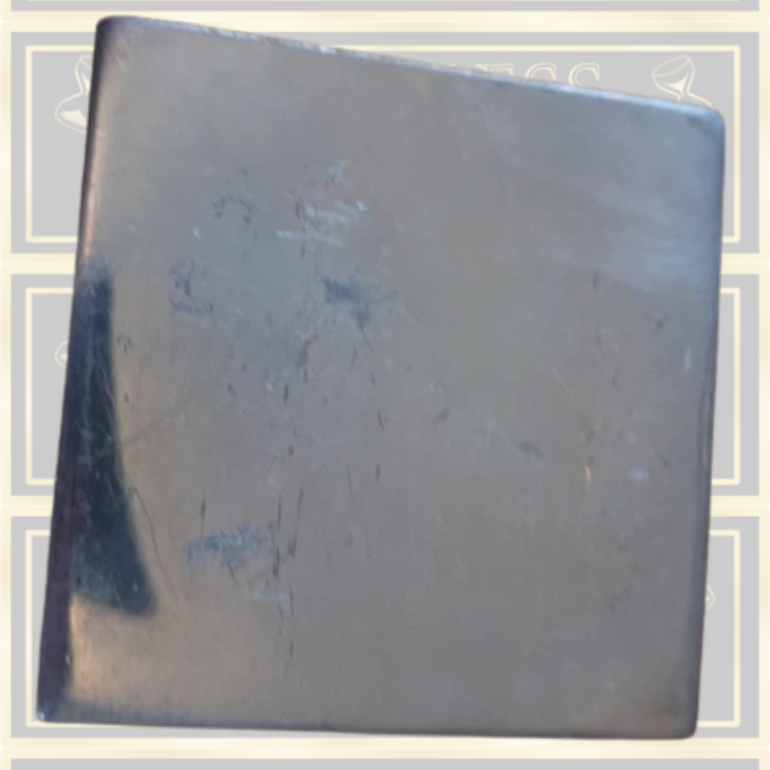 Vintage Art Deco Troika Pewter Flask